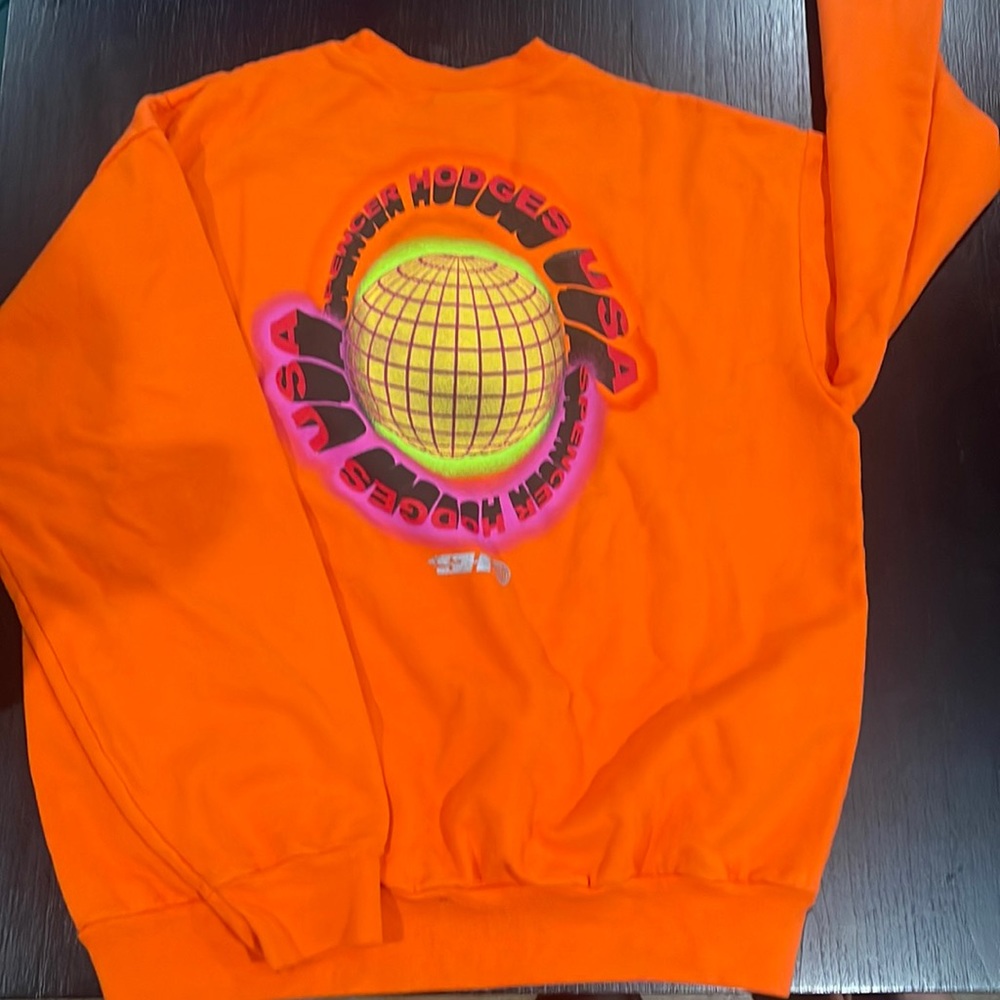 Spencer Hodges crewneck color orange
